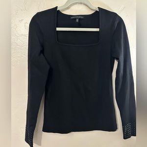 Black Longsleeve with sequences